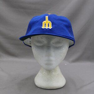 Seattle Mariners Hat (VTG) -Original Logo Trucker Hat by Annco - Adult Snapback